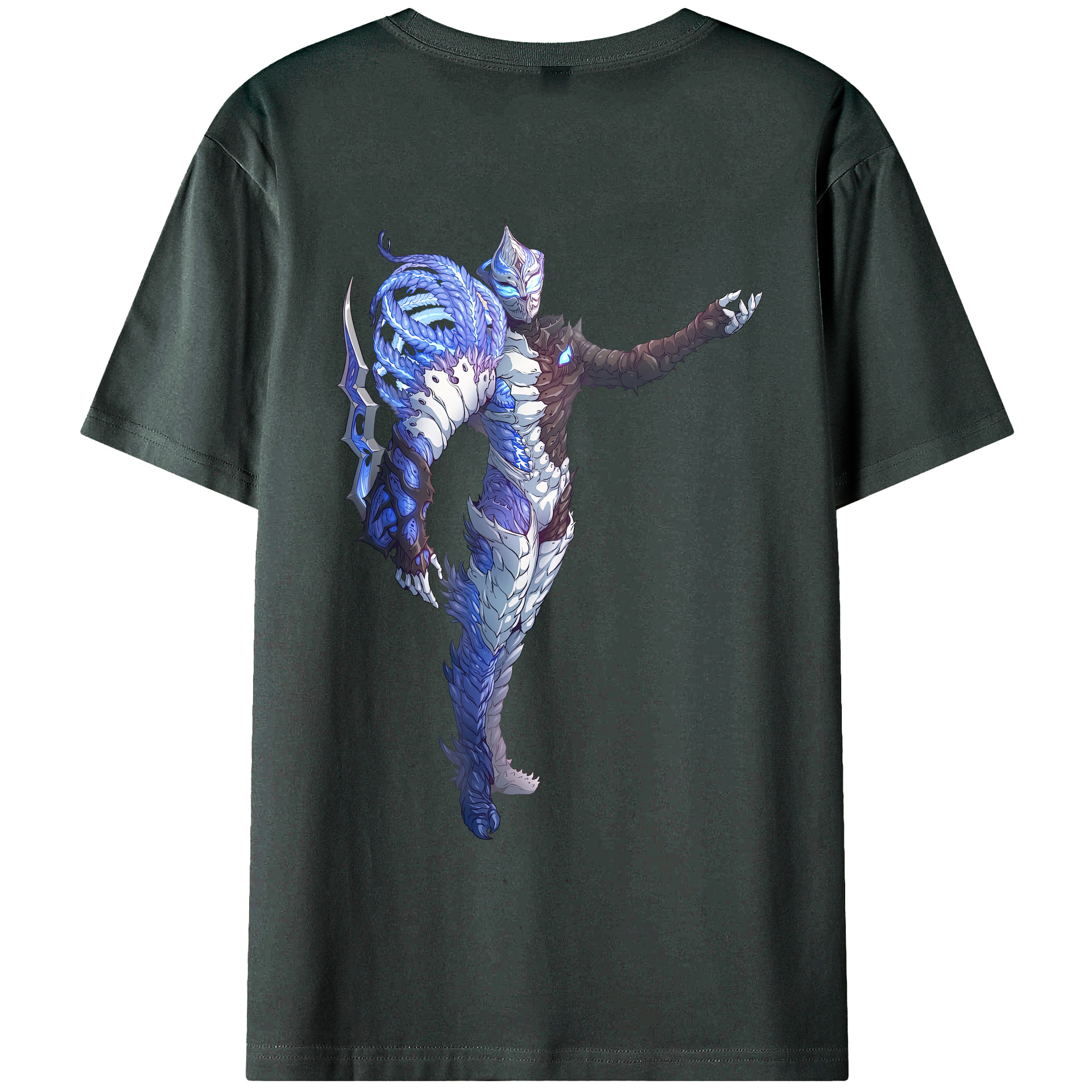 （画像用） ウルトラマン Ultraman 綿100％ メンズ半袖Tシャツ（バックプリント） 通気性